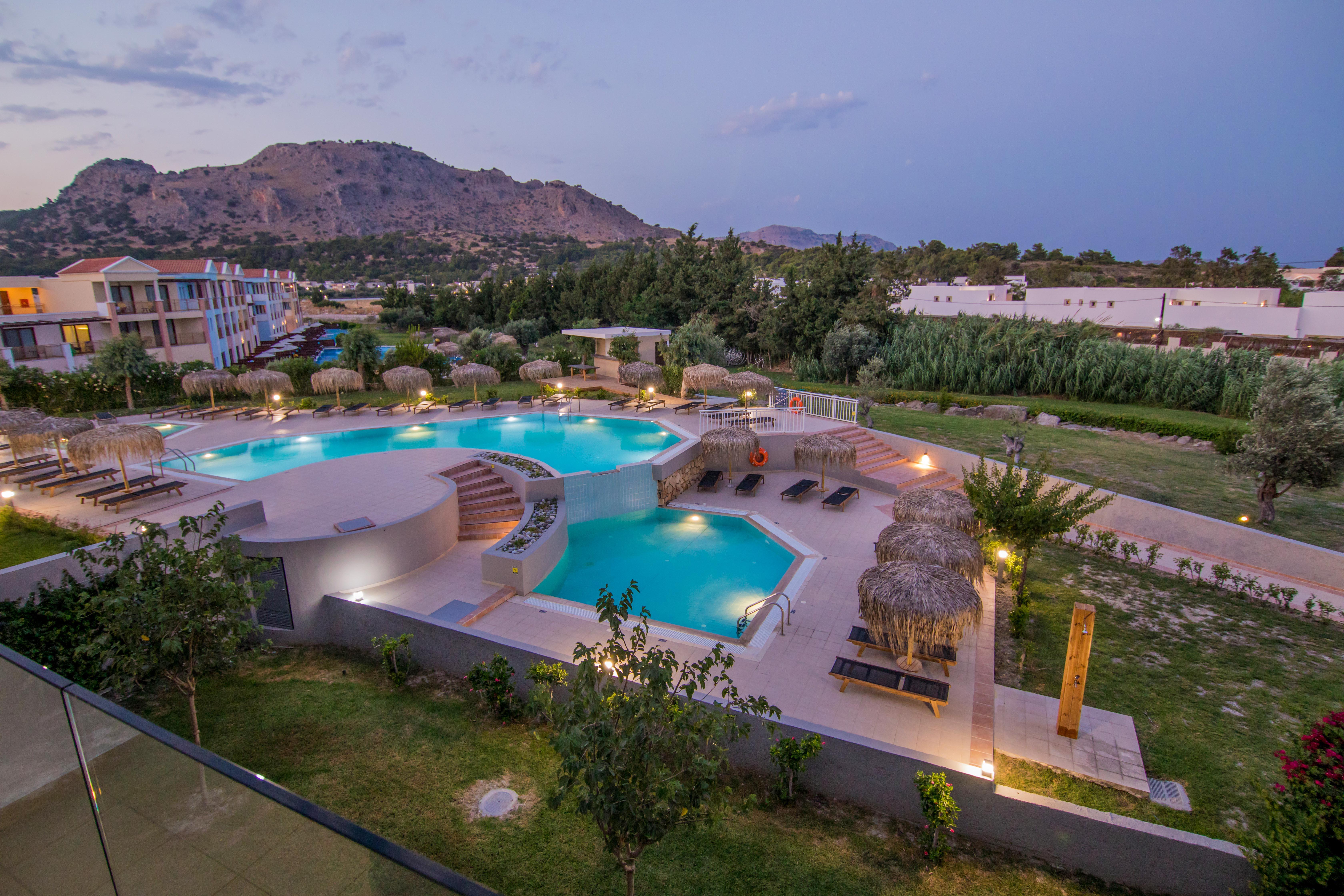 Lindos Breeze Beach Hotel Киотари Экстерьер фото