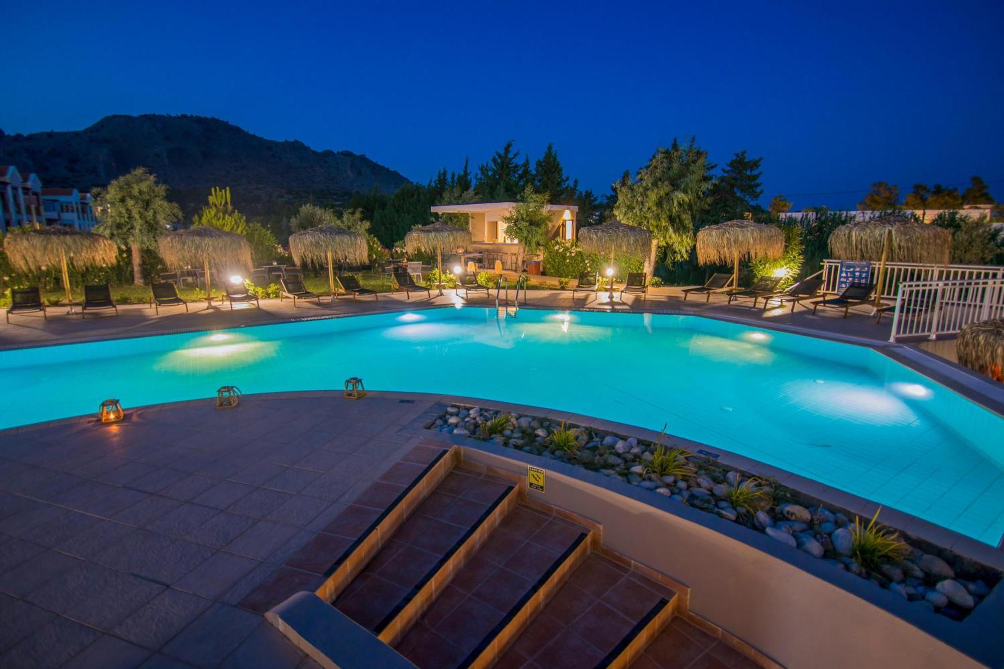 Lindos Breeze Beach Hotel Киотари Экстерьер фото